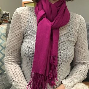 Fuchsia Scarf!